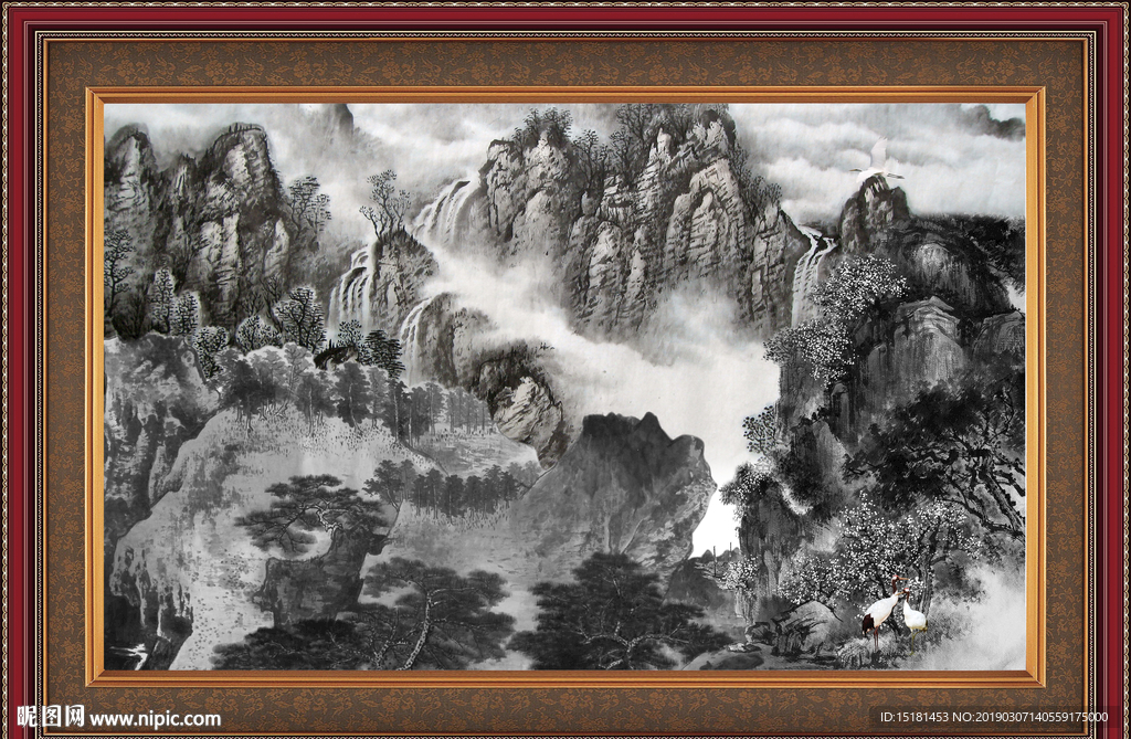 国画山水