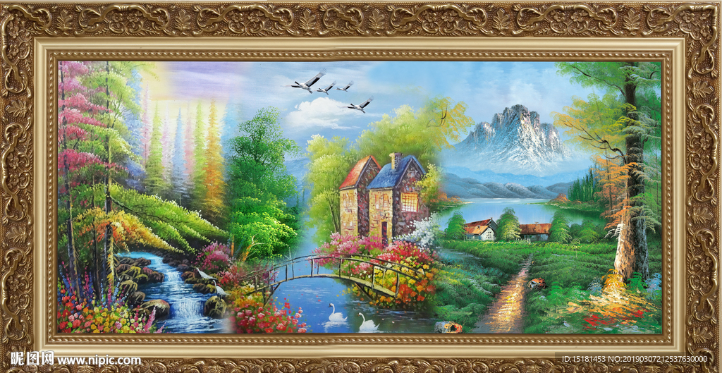 风景油画