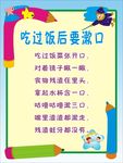 吃过饭后要漱口