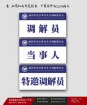 信访事项多元调解桌牌