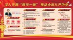 两学一做 党建展板
