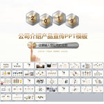 公司简介PPT模板企业宣传产品