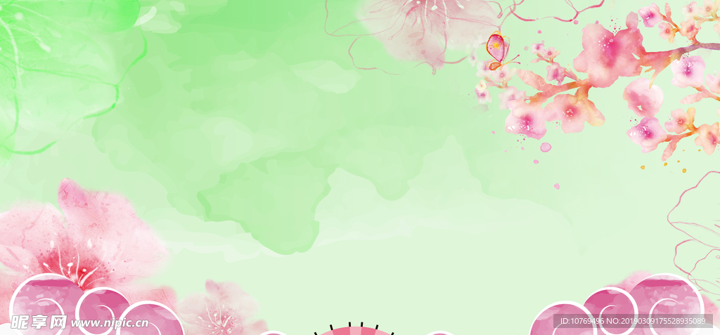 展板背景
