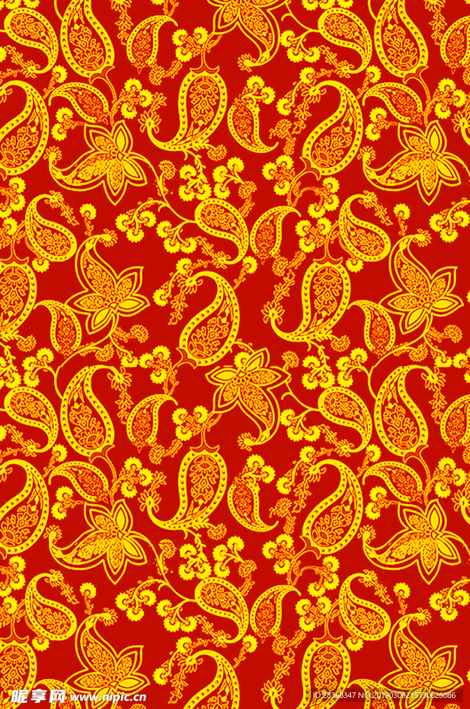 花纹背景图案 复古花纹