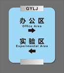 办公区域指示标牌