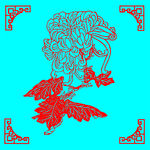 菊花剪纸