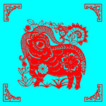 羊剪纸