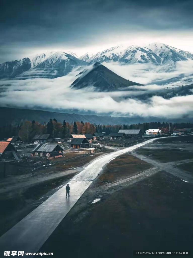 户外美景图