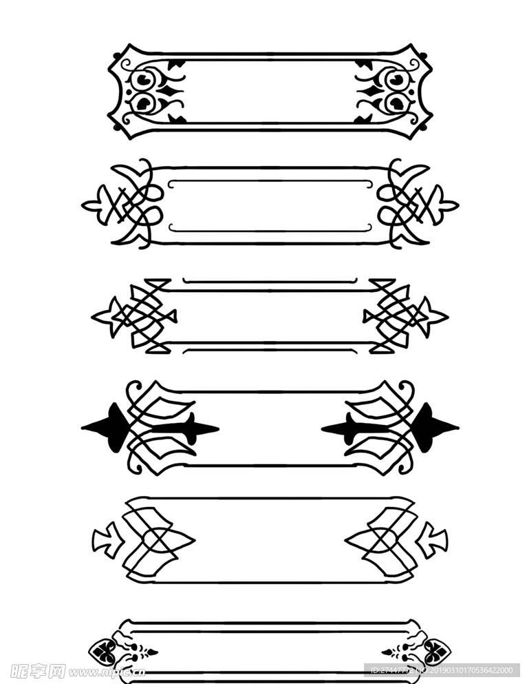 欧式花纹