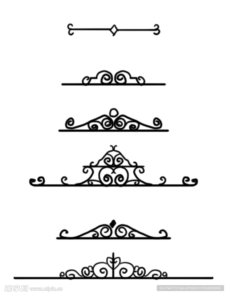 欧式花纹