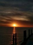 海边夕阳风景