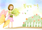 小清新创意卡通儿童创意绘画
