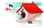 小清新创意卡通儿童创意绘画