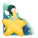 小清新创意卡通儿童创意绘画