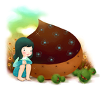 小清新创意卡通儿童创意绘画