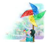 小清新创意卡通儿童创意绘画