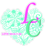 婚礼logo 清新  爱心
