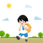 卡通学生