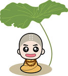卡通和尚