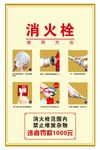 消火栓贴纸