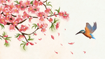 清新桃花