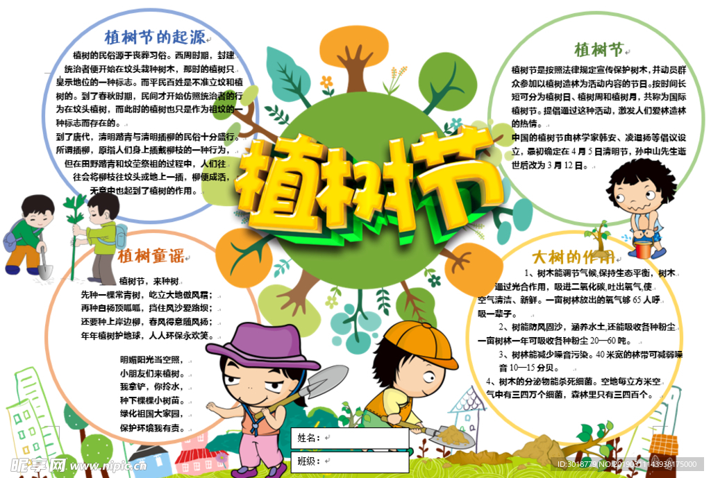植树节