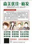毛发种植海报