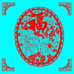 菊花剪纸