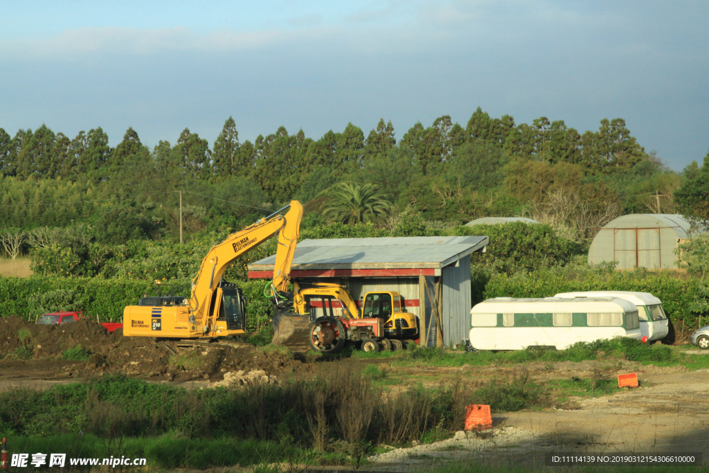 奥克兰海滨农场风景