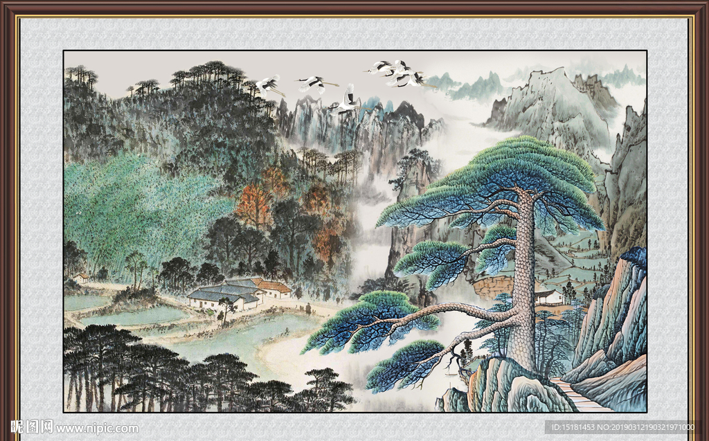 迎客松