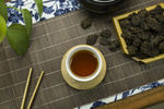 普洱茶茶叶茶汤
