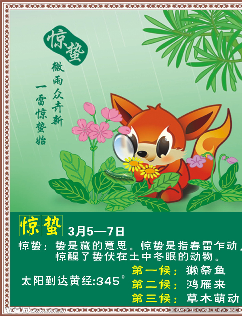 二十四节气 惊蛰