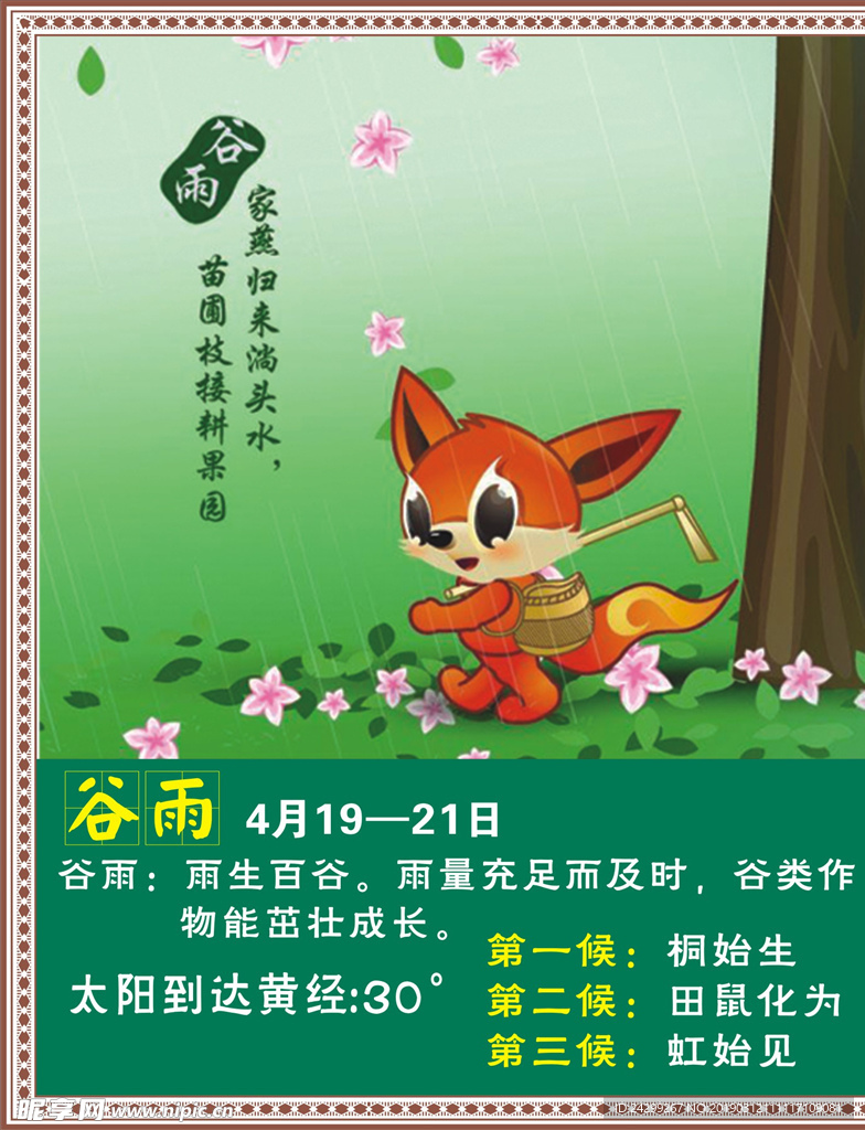 二十四节气 谷雨