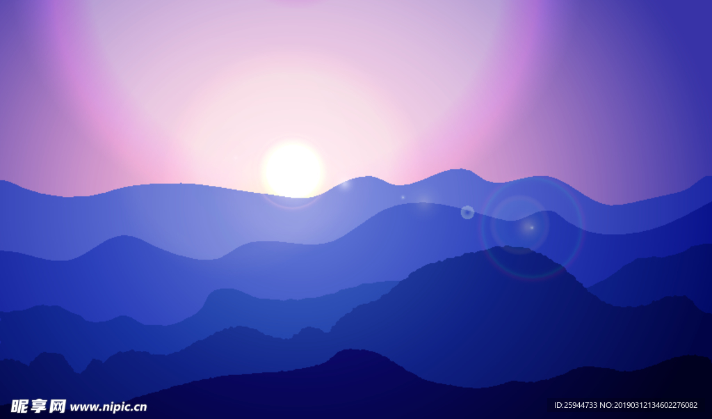 插画晨曦