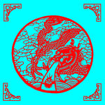 龙剪纸