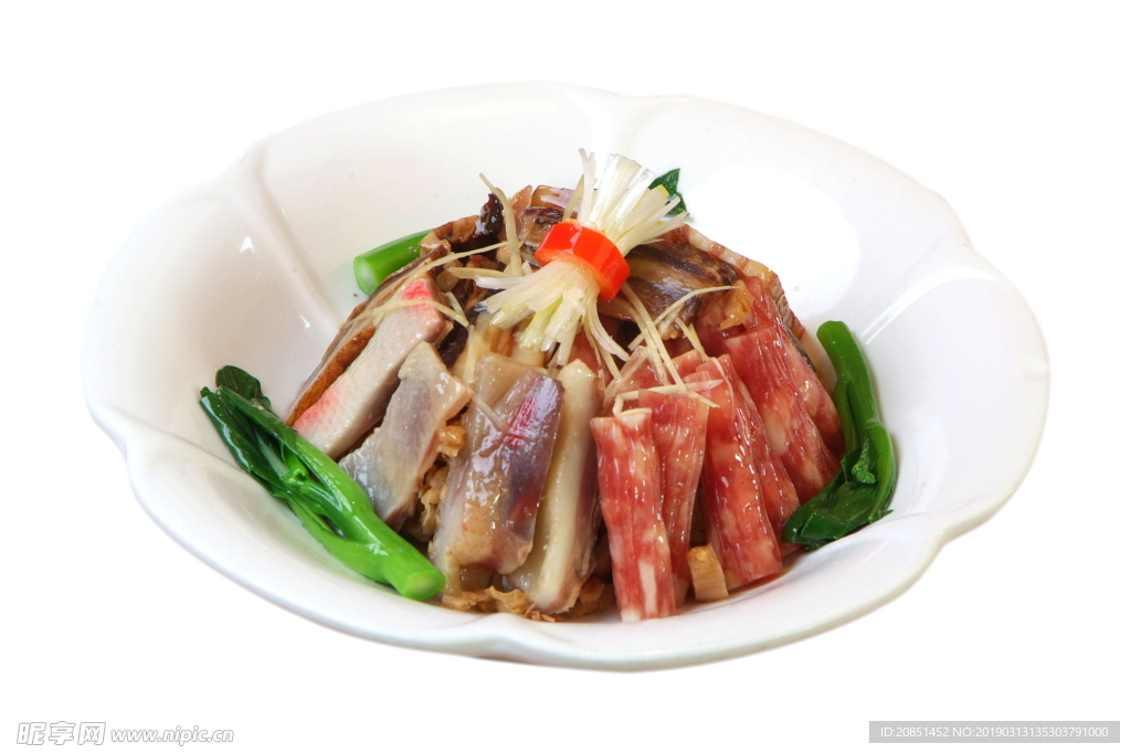家乡蒸腊味拼盆