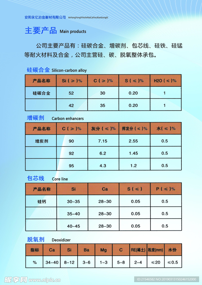 冶金宣传册