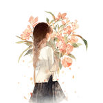 手绘女孩