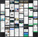 手机APP 搜索  输入 颜色