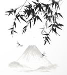 中国风竹子背景