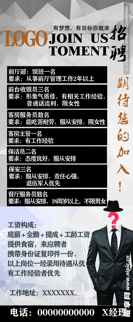 酒店招聘