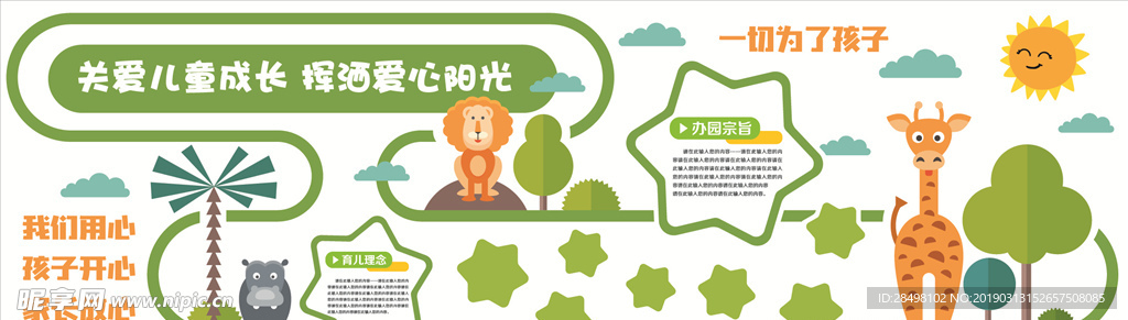 幼儿园文化墙 幼儿园 文化墙