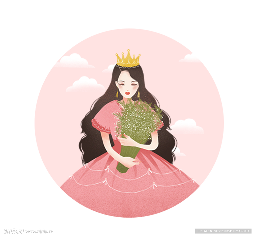 卡通美女