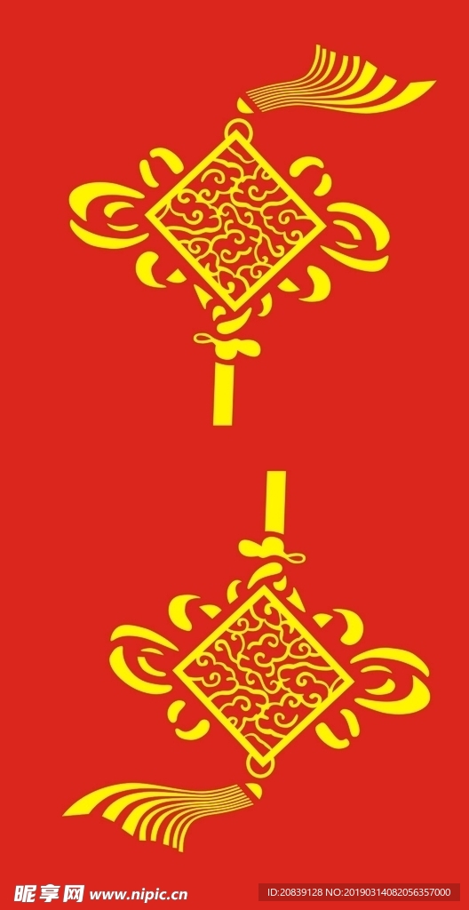 中国结 红色 喜庆 标志 福