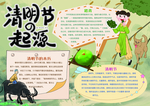 清明节小报手抄报