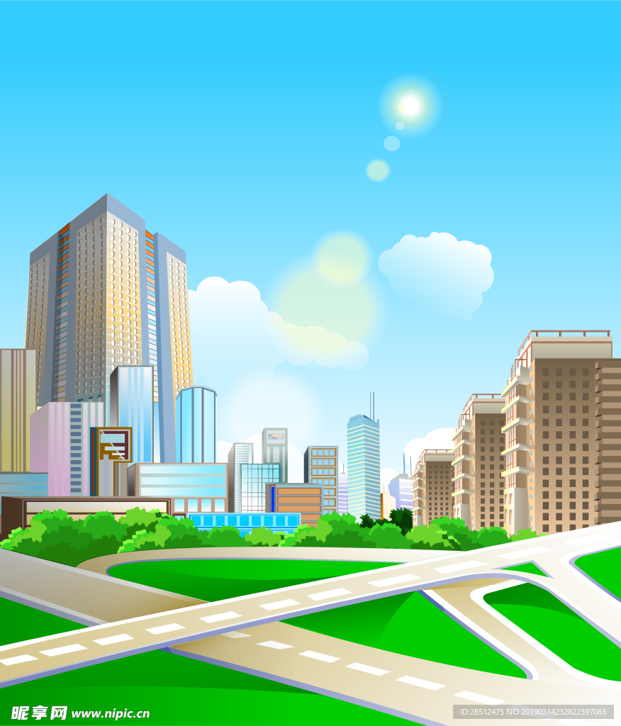 卡通城市