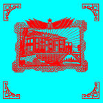 建筑剪纸
