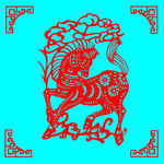 马剪纸