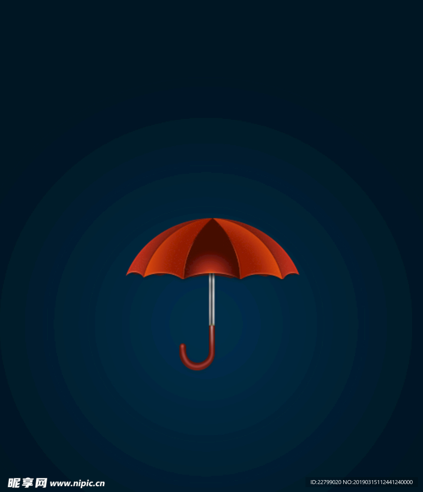 雨伞图标