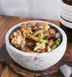 冬菇滑鸡石锅饭